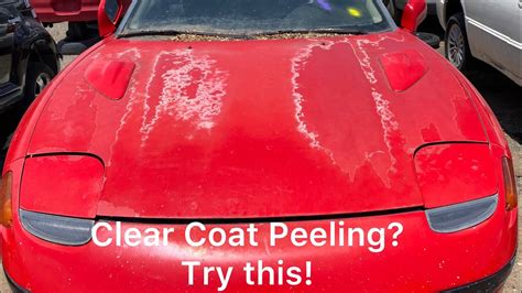 How to fix peeling clear coat without repainting. Things To Know About How to fix peeling clear coat without repainting. 